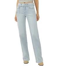 Silver Jeans Co. Avery High Rise Trouser Leg Jeans