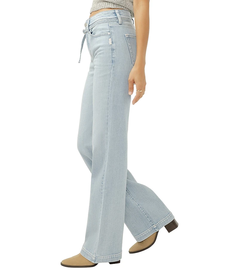 Silver Jeans Co. Avery High Rise Trouser Leg Jeans