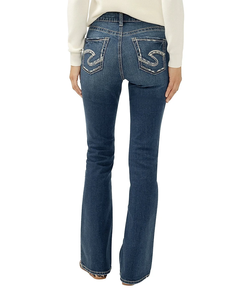 Silver Jeans Co. Avery Mid Rise Curvy Fit Bootcut Jeans