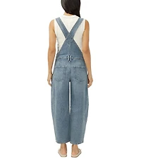 Silver Jeans Co. Barrel Relaxed Denim Overalls