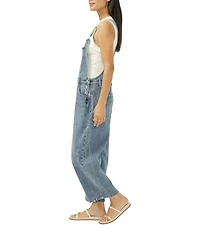 Silver Jeans Co. Barrel Relaxed Denim Overalls