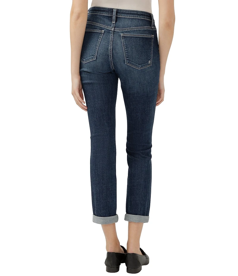 Silver Jeans Co. Beau High Rise Relaxed Slim Fit Luxe Stretch Cuff Jeans