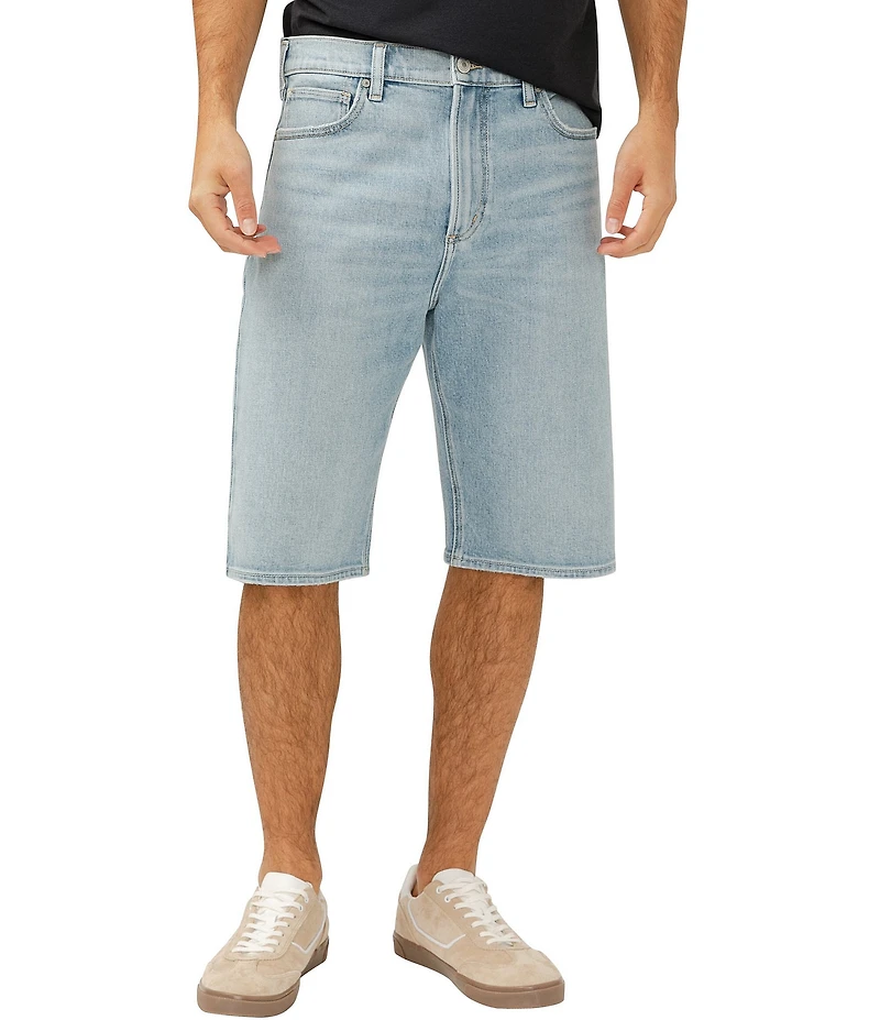 Silver Jeans Co. Big Guy Relaxed Loose Fit Denim Shorts