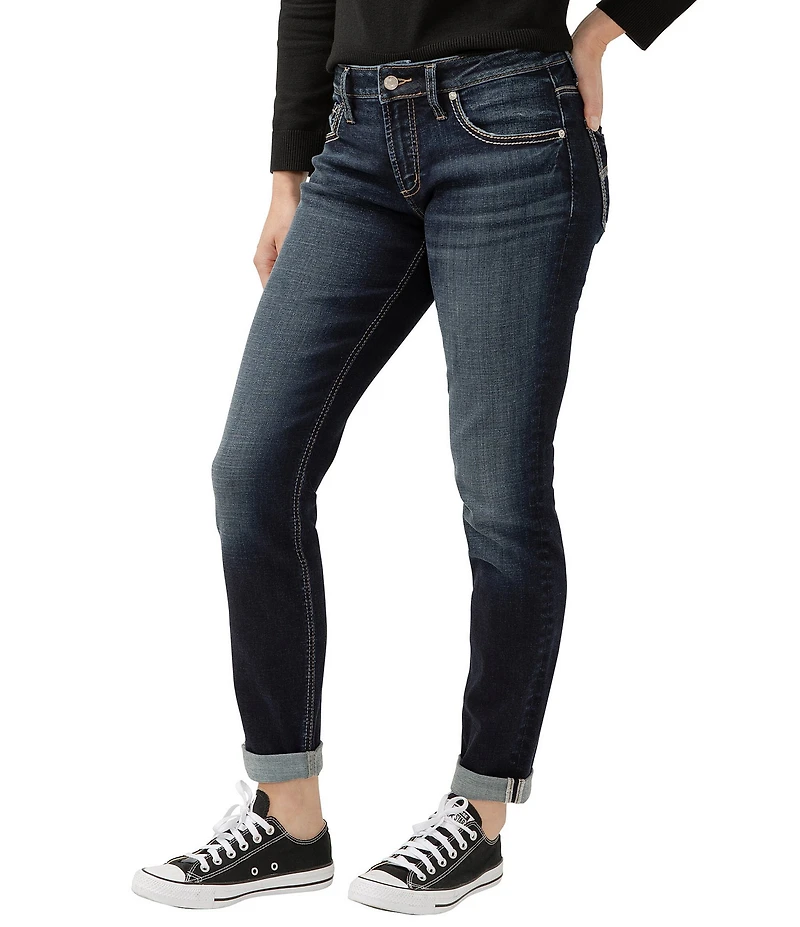 Silver Jeans Co. Boyfriend Slim Relaxed Fit Power Stretch Jeans