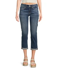 Silver Jeans Co. Britt Low Rise Curvy Fit Capris