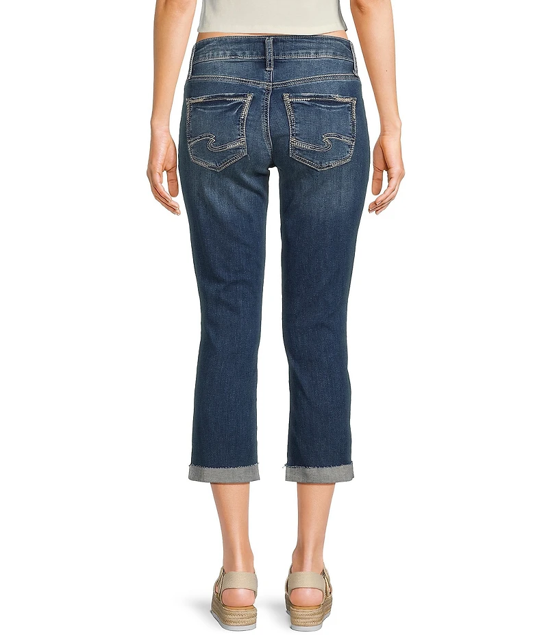 Silver Jeans Co. Britt Low Rise Curvy Fit Capris