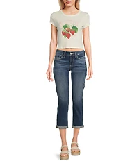 Silver Jeans Co. Britt Low Rise Curvy Fit Capris