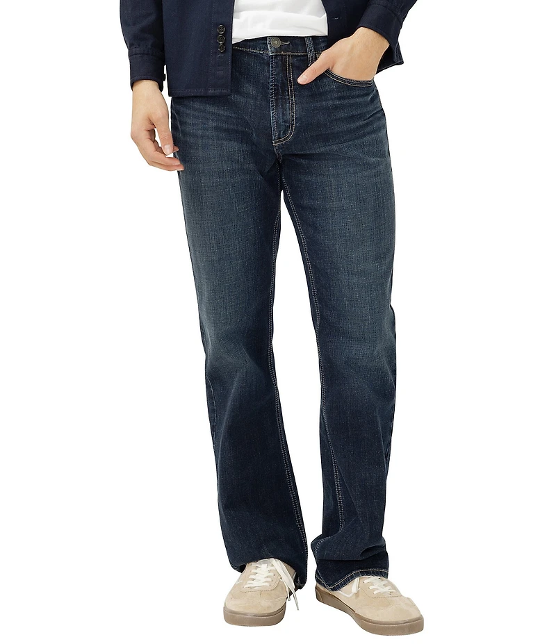 Silver Jeans Co. Craig Classic Fit Straight Bootcut Leg Jeans