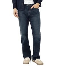 Silver Jeans Co. Craig Classic Fit Straight Bootcut Leg Jeans