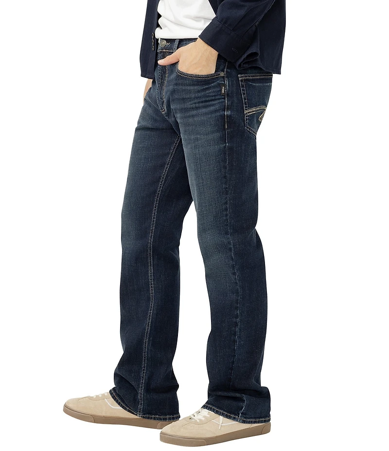 Silver Jeans Co. Craig Classic Fit Straight Bootcut Leg Jeans