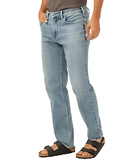Silver Jeans Co. Eddie Athletic Fit Tapered Leg Light Wash Jeans