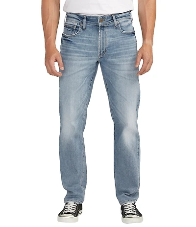 Silver Jeans Co. Eddie Classic Athletic Fit Tapered Leg MaxFlex Denim Jeans