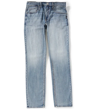 Silver Jeans Co. Eddie Relaxed-Fit Slim Straight Leg Jeans