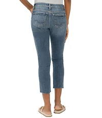 Silver Jeans Co. Elyse Ankle Skinny Straight Denim Jeans