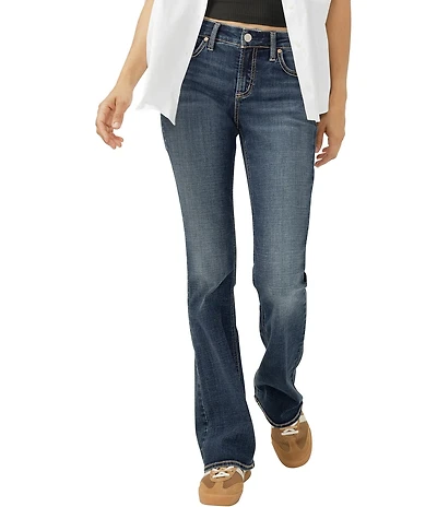 Silver Jeans Co. Elyse Curvy Fit Bootcut Jeans