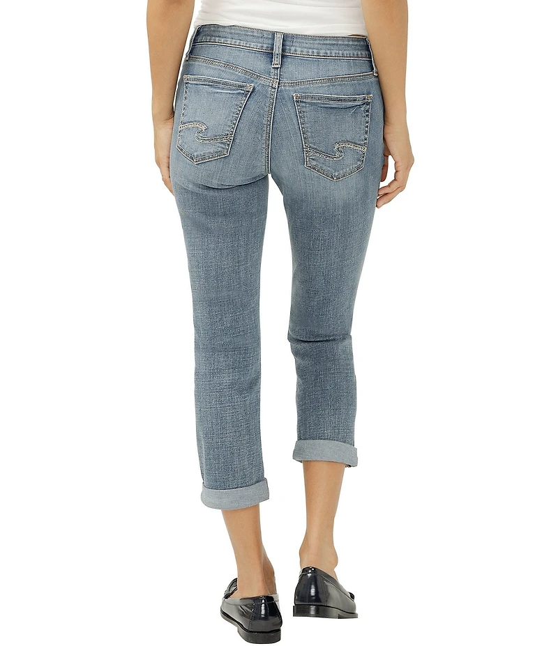 Silver Jeans Co. Elyse Curvy Fit Capri Jeans