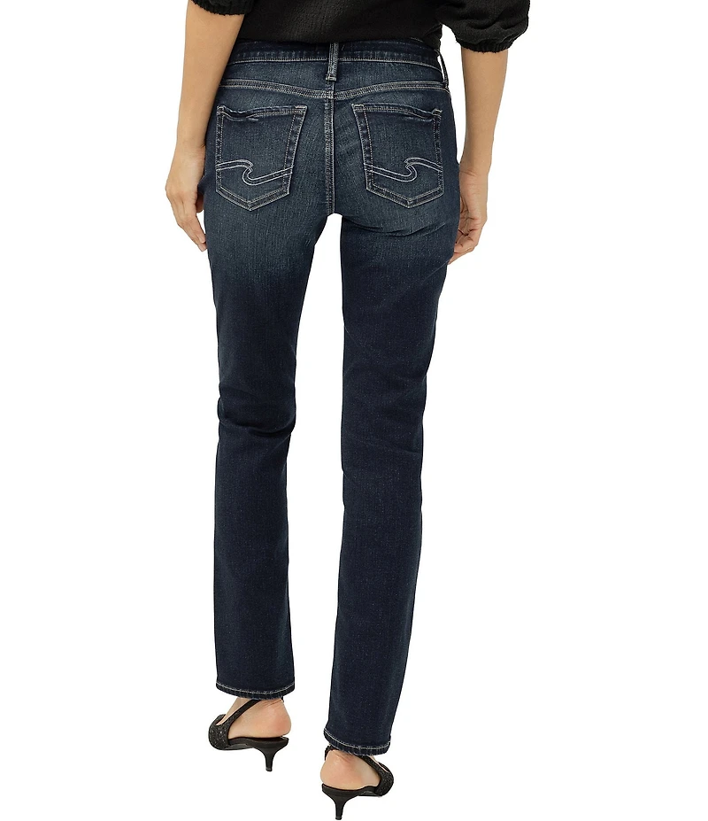 Silver Jeans Co. Elyse Curvy Fit Straight Leg Jeans