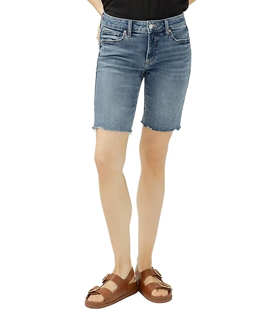 Silver Jeans Co. Elyse Mid Rise Bermuda Shorts