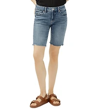 Silver Jeans Co. Elyse Mid Rise Bermuda Shorts