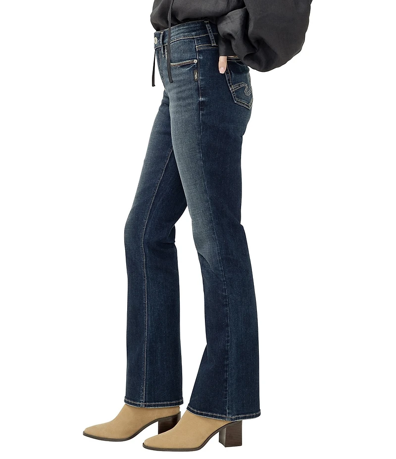 Silver Jeans Co. Elyse Mid Rise Curvy Fit Jeans