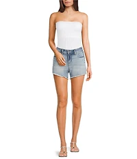Silver Jeans Co. Elyse Mid Rise Shorts