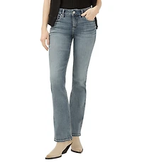 Silver Jeans Co. Elyse Mid Rise Slim Bootcut Luxe Stretch Jeans