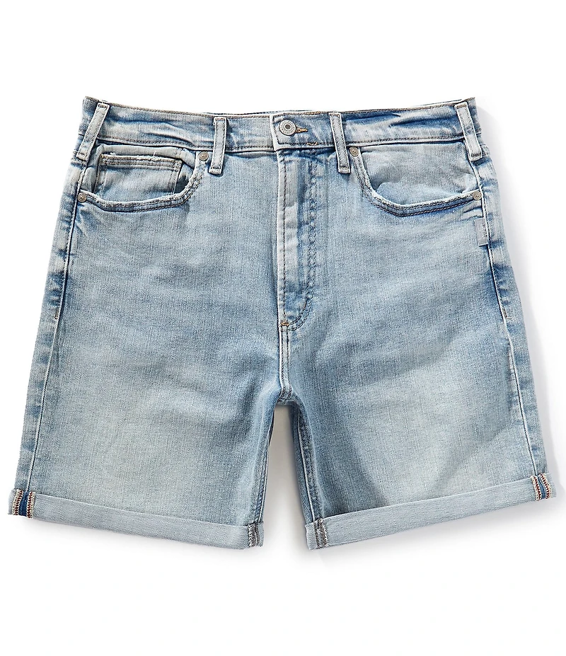 Silver Jeans Co. Everyday 7#double; Mid Rise Athletic Fit Denim Shorts
