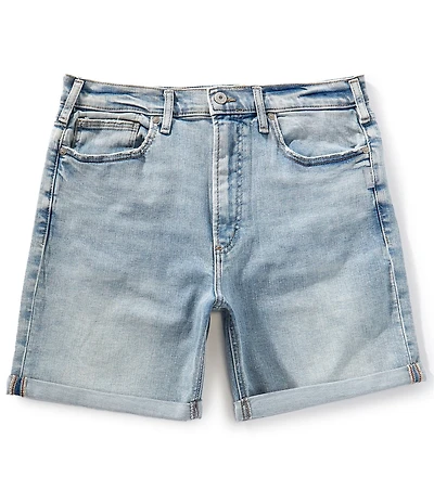 Silver Jeans Co. Everyday 7#double; Mid Rise Athletic Fit Denim Shorts