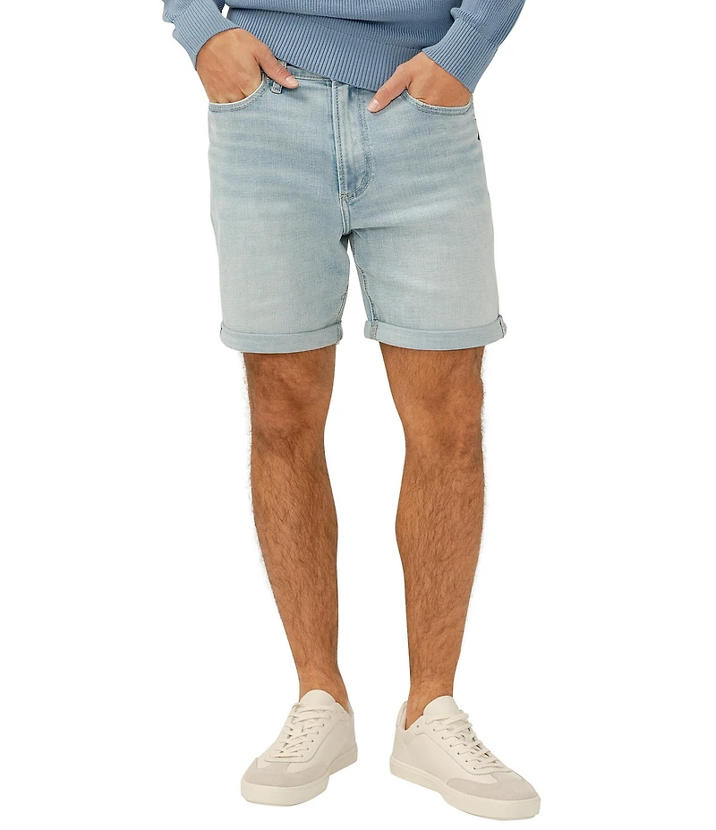 Silver Jeans Co. Everyday 7#double; Mid Rise Athletic Fit Denim Shorts