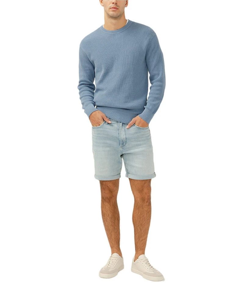 Silver Jeans Co. Everyday 7#double; Mid Rise Athletic Fit Denim Shorts