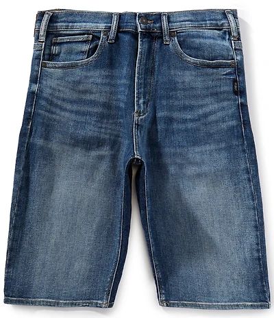 Silver Jeans Co. Gordie Relaxed Fit 12#double; Denim Bermuda Shorts