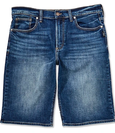 Silver Jeans Co. Gordie Relaxed Fit Mid Flex Denim Shorts