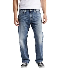 Silver Jeans Co. Grayson Classic-Fit Straight-Leg Denim Jeans