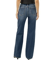 Silver Jeans Co. Hand-Studded Slim Fit Jeans