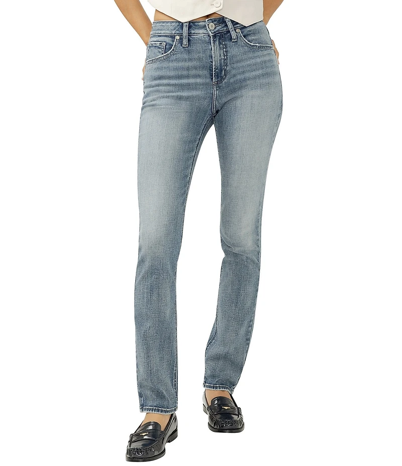 Silver Jeans Co. High Rise Avery Straight Leg Jeans