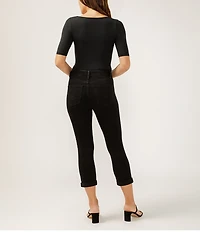 Silver Jeans Co. High Rise Curvy Fit Avery Capri Leg Jeans