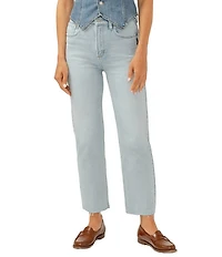 Silver Jeans Co. High Rise Straight Leg Jeans