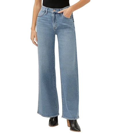 Silver Jeans Co. High Rise Wide Leg Highly Desirable Jeans