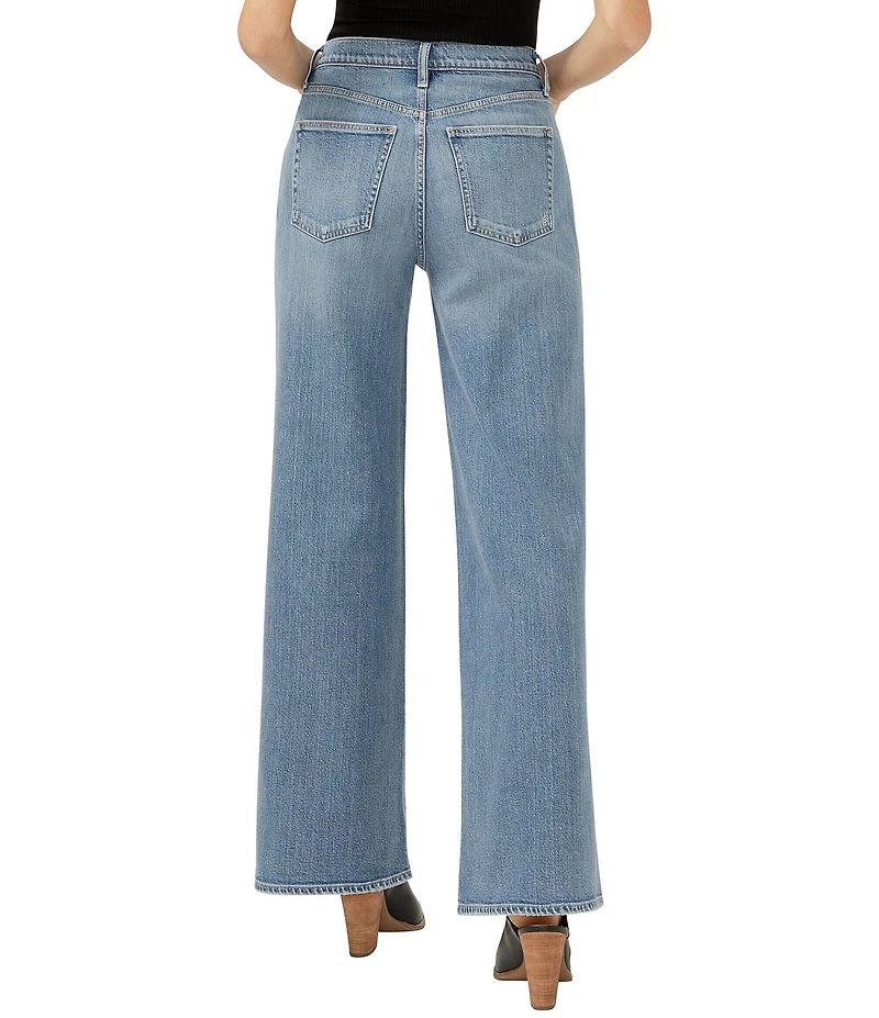 Silver Jeans Co. High Rise Wide Leg Highly Desirable Jeans
