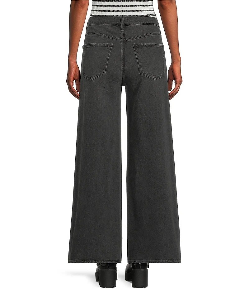 Silver Jeans Co. Highly Desirable High Rise Slim Fit Wide Leg Jeans