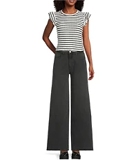 Silver Jeans Co. Highly Desirable High Rise Slim Fit Wide Leg Jeans