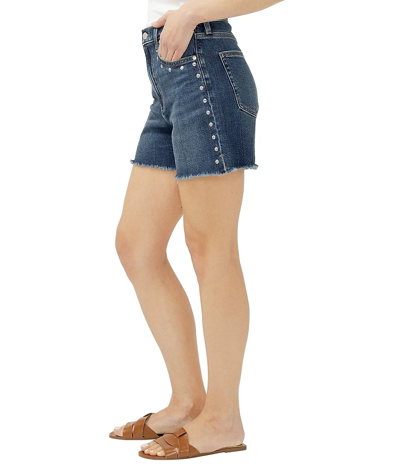 Silver Jeans Co. Highly Desirable High Rise Studded Shorts