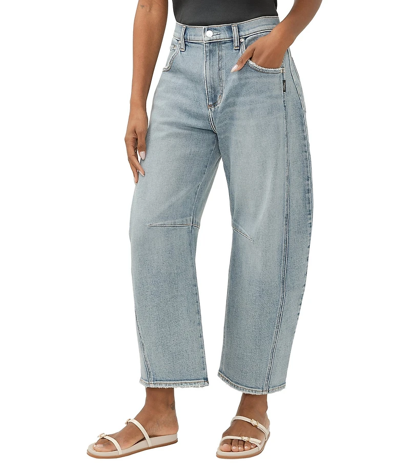 Silver Jeans Co. Horseshoe Tapered Relaxed Fit Denim Barrel Jeans