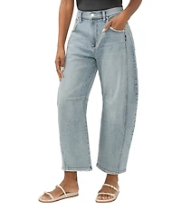 Silver Jeans Co. Horseshoe Tapered Relaxed Fit Denim Barrel Jeans