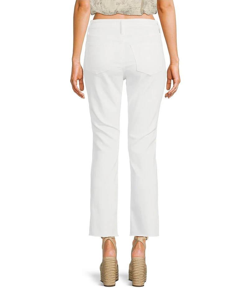 Silver Jeans Co. Ibister Straight Leg Cropped Ankle Jeans