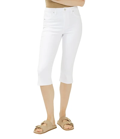 Silver Jeans Co. Isbister High Rise Luxe Stretch 18.5#double; Inseam Capri Jeans