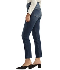 Silver Jeans Co. Isbister High Rise Straight Leg Power Stretch Jeans