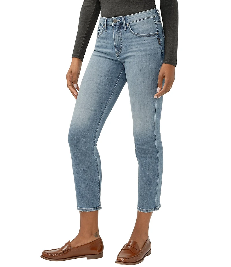 Silver Jeans Co. Isbister Straight Leg Capri Jeans