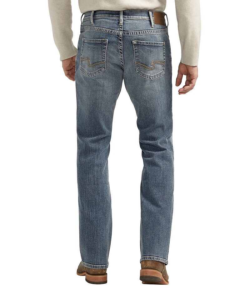 Silver Jeans Co. Jace Slim Fit Bootcut Leg Dark Wash Jeans