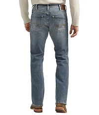 Silver Jeans Co. Jace Slim Fit Bootcut Leg Dark Wash Jeans